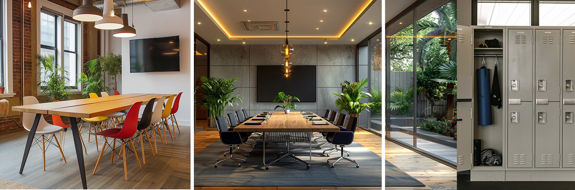 Oficinas modernas en San Isidro: hot desking, lockers y reservas