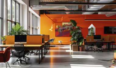 Oficinas híbridas con zonas colaborativas y privadas: el futuro del trabajo