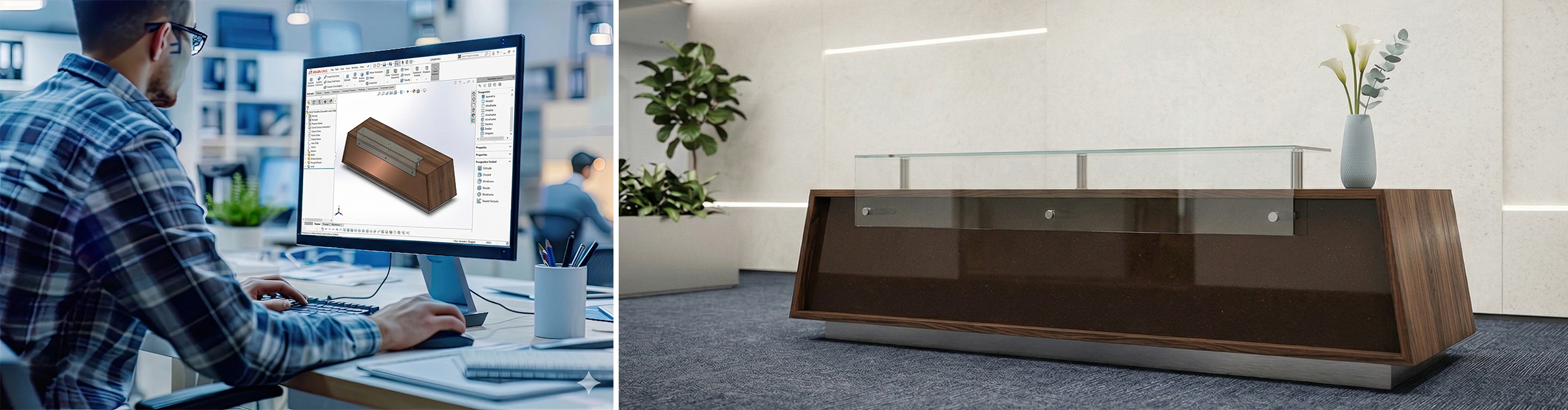 El Counter como Escultura Corporativa