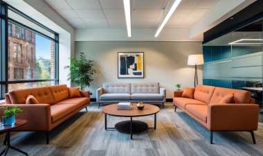 Áreas lounge en oficinas modernas: espacios que mejoran la experiencia laboral