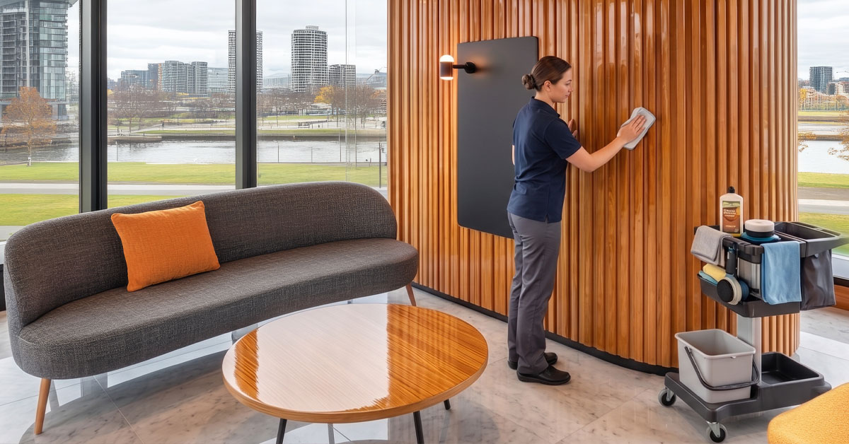 Mantenimiento de wall panels: recomendaciones para conservarlos en una oficina